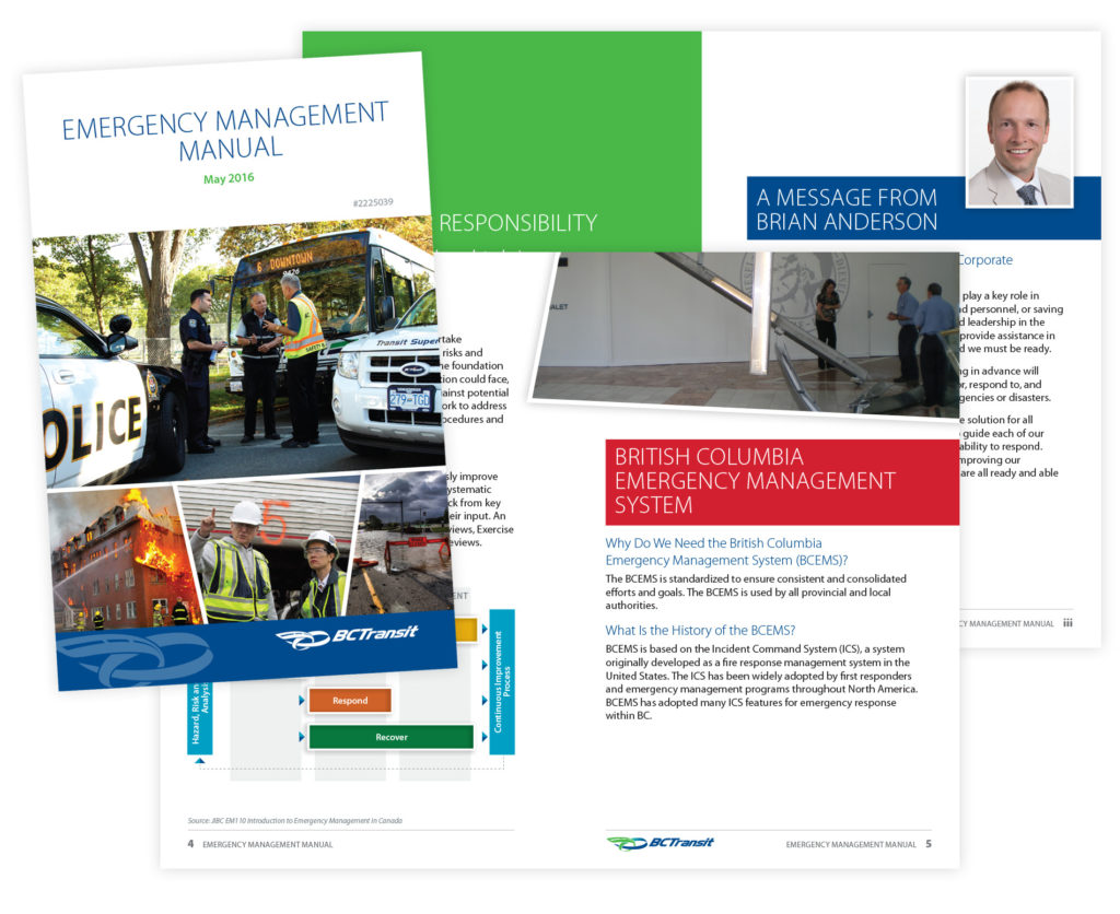 BC Transit - Emergency Management Manual