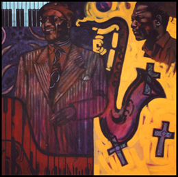 Thelonius Monk and John Coltrane